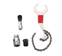 iplusmile 4 Kit Attrezzi Rimozione Pacco Pignoni Bici Estrattore Pedivella per Riparazione e Manutenzione Mountain Strumento Professionale Smonta e Braccio