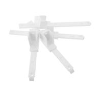 iplusmile 4 Pezzi Connettori per Binari Letto Regolabili per Lettino Supporto Solido con Finitura Liscia e Installazione Facile Accessori Sicuri per Testiera e Trasformazione Lettino