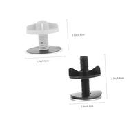 iplusmile 4 pezzi Copriforo Cucina in Acciaio Inossidabile e PP Tappi Copertura Foro Rubinetto Resistenti e Decorativi per Lavello Copertura Buco Lavello Lavabo Antiruggine e Duratura