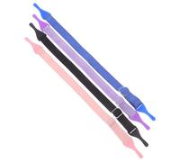 iplusmile 4 Pezzi Cordino Elastico per Occhiali, Leggero da Collo | Facile da Mettere e Togliere, per Pratica Sportiva e Camminate, Adatto a Occhiali e Maschere Colore Casuale