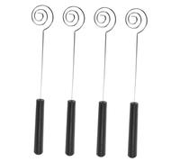 iplusmile 4 Pezzi Forchette Fonduta in Acciaio Inossidabile Spiralate Strumenti per Immersione Cioccolato per Dolci Fatti Utensili da Compatti e Multifunzionali per Decorazione Torte e Feste