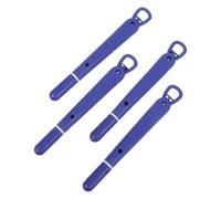 iplusmile 4 Pezzi Penna Design Sicuro di Sicurezza in Silicone Anti-inghiottimento per Scrittura Fluida, per Centri Psichiatrici e Carceri per Operatori e Insegnanti