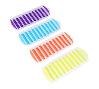 iplusmile 4 pezzi Stampi Ghiaccio Multifunzione per Cocktail e Freezer Forma Creativa per Ghiaccio Budino e Gelatina Colori Casual Colore Casuale Colore Casuale