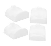 iplusmile 4 pezzi Supporto per Ocarina in Abs Resistente Porta Ocarina Portatile per Flauto in Ceramica Accessorio Musicale Essenziale