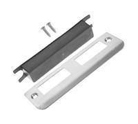 iplusmile 4 set Piastra di Rinforzo per Serratura Porta Interna in Acciaio Inox Copri Resistente e Facile da Installare per Sicurezza Porte Blindate