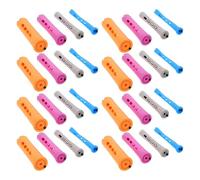 iplusmile 40 pezzi Bigodini per Capelli Senza Calore Rulli Flessibili in Plastica per Ricci Naturali Volume e Styling Bangs Adatti Capelli Corti e Lunghi Strumento Portatile per Festa e Uso