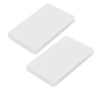 iplusmile 400 pezzi Pellicole Laminanti Termiche Trasparenti Film Protettivo per Foto e Documenti Resistente e Anti- per Laminazione