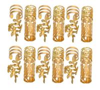 iplusmile 40pezzi Accessori Per Capelli Treccia Anelli Cavi Per Estensioni Di Capelli Dreadlock Decorazioni Per Vichinghi Fermagli Per Accessori Per Donne e Uomini