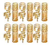 iplusmile 40pezzi Anelli per Capelli in Fermaglio per Capelli Fibbia Accessori da Pirata Perline per Dreadlock Polsino per Anelli per Extension per Trecce