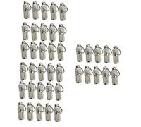 iplusmile 40pezzi Ciondolo Identificativo Per Animali Domestici Medagliette Decorative Facili Da Attaccare Ai Leggere e Resistenti Design Pratico Per Evitare La Perdita e