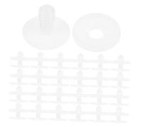 iplusmile 40set Connettori in Plastica per Scheletri di Flessibili Presa Sferica per Cornici di Giocattoli Mobili Accessori per Creazione di Animali