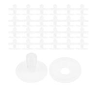 iplusmile 40set per Plastica Flessibili Accessori per Scheletri Creazione per Scheletri Giunto Sferico Presa Sicura per Cornici Giocattoli Mobili