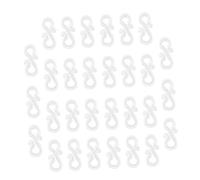 iplusmile 48 pezzi Ganci per Luci Natalizie da da Gutter Hooks per Appendere Luci Decorative e String Lights Facili da Installare per Decorazioni Festive