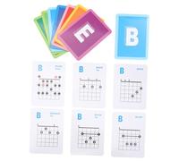 iplusmile 49 pezzi Carte Accordi Chitarra Carta Stampata Resistente Guida Pratica per Principianti Diagrammi Facili da Comprendere per Chitarra Elettrica e Acustica