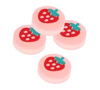 iplusmile 4pcs Switch Sostituzione Joystick Tappi Di Frutta Carini, Impugnature Luminose Del Pollice Silicone Copri Ideali Per I Controller Di Switch