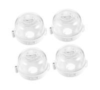 iplusmile 4pezzi Coprifornello Fuochi Gas Copriforcello Fornello Cucina in Protezione Manopola Fornello Di Ragazzo Ragazza Ragazza Blocco Per Domestico