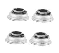 iplusmile 4pezzi Cuscinetti Per Ruote Anteriori Piccole Della Sedia Rotelle Cuscinetti Per Forcella Walker Sostituzione Del Mozzo Del Cuscinetto