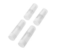 iplusmile 4pezzi Flaconi Spray Vuoti in Plastica Trasparente Flaconi Subordinati Ricaricabili per Liquidi Dispenser da Viaggio per Cosmetici Sapone Liquido Shampoo Bagnoschiuma