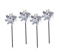 iplusmile 4pezzi Girandola Riflettente da Decorazione per Mulino Vento da Mulini Vento per Uccelli Decorazione per Mulino Frutteto