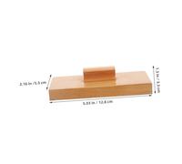 iplusmile 4pezzi Nacchere in Legno Per Ragazzo Con Blocco Di Vetrata Strumenti Percussione Mano Leggeri e Per Sviluppare La Coordinazione Occhio-mano e Apprendimento Musicale