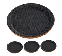 iplusmile 4pezzi Pad Antiscivolo Per Gambe Di Mobili Protezione Per Pavimenti Riduzione Del Rumore e Resistenza All Usura Per Letti Divani e Armadi Accessori Per La Casa Non Tessutobrown
