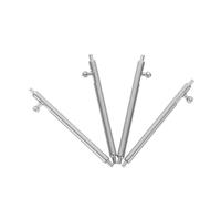 iplusmile 4pezzi Spille Per Cinturini Per Orologi in Inox Di Accessori Per Orologi Di Collegamento Per Perno Per Cinturino Reversibile Perno Per Facile Da Usare