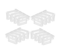 iplusmile 4sets Divisori Per Frigorifero in Plastica Separatori Regolabili Per Organizer Per Porte Laterali Del Frigorifero Pannelli Divisori Per Accessori Per