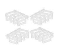 iplusmile 4Sets Divisori Regolabili per Frigorifero per Organizzazione Ottimale Separatori per Spazi Archiviazione Facili da Installare per Cibo