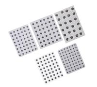 iplusmile 5 Fogli di Accessori per Occhi Fatti A Mano Occhi di Plastica per Animali di Peluche per Giocattoli Bulbi Oculari per Giocattoli