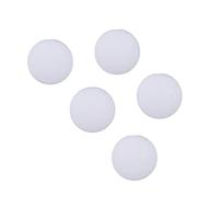 iplusmile 5 Pezzi Cuscino d'urto paraurti della porta tombola fermaporta fine maniglie porte protezione da parete per pomolo bianco protezione della parete pomelli delle porte bianca