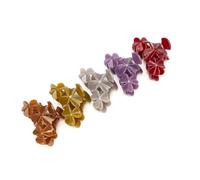 iplusmile 5 Pezzi Pinze per Chioma in Acrilico Candy Design Trifoglio Grandi e Decorative, per Party e Uso Quotidiano, Abbinabili a Diversi Stili di Acconciatura