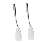 iplusmile 5 Set Spatole Inossidabile Per Utensili Per Bistecche E Pizza Design Per Girare E Rivoltare Alimenti Resistente E Pratico 2 Pezzi*5