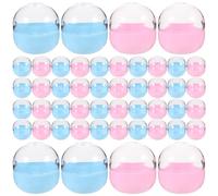 iplusmile 50 Pezzi Capsule Giocattolo Vuote Plastica Uova Riempibili Macaron Colorate per Feste Bomboniere e Distributori Automatici Resistenti e Leggere per Sorprese e Premi Colore Casuale