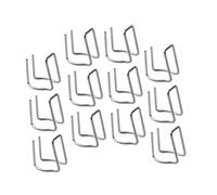 iplusmile 50 Pezzi Carta del Grembiule Rete da Giardino Clip di Stoffa Ombra Clip da Giardino per reti Morsetto Parasole Antiscivolo Clip per reti da Giardino Lega di Zinco Argento
