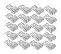 iplusmile 50 Pezzi Connettore per Divano Morsetti per Tenere Insieme Il Divano per tappezzeria del Divano Kit Riparazione Sedia Clip sezionale Addominali Silver