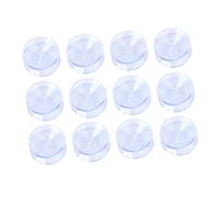 iplusmile 50 Pezzi PAD ANTI SLIP CASTRO ventose a doppia faccia chiaro tampone cucina Doppio ventosa a doppia faccia ventosa in da tavolo tappo di aspirazione gomma morbida Trasparente