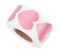 iplusmile 500 Adesivi a Forma di Cuore Impermeabili e Facili da Applicare per Abbronzatura del Corpo, in Pvc, Confezione da 500 Pezzi per Uso All'aperto e Feste