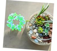 iplusmile 500 Pezzi Pietre Luminescenti in Resina per Acquari e Giardini Sassi Nottilucenti Sicuri per Decorazioni Paesaggistiche e Lettiere di Pesci