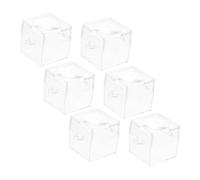 iplusmile 6 Contenitori Trasparenti per Osservazione Insetti Scatole con Ingrandimento Resistenti e Sicure per Raccolta e Studio Naturale 6pcs