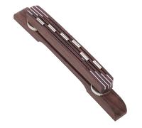 iplusmile 6 corde Ponte per Chitarra Jazz Corde in Palissandro Naturale Regolabile Altezza per Archtop e Mandolino Superficie Liscia e Fondo Piatto Accessorio Leggero e Portatile