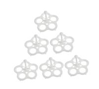 iplusmile 6 Pezzi 5 Health Pot Steamed Egg Rack Steaming Rack Cooker Egg Rack Steaming Egg Tray Egg Rack Hot Pot Rack Egg Stand Steam Rack Egg Stand Per Vaporiera In Plastica Bianca
