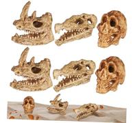iplusmile 6 pezzi Animali in Plastica Realistici Mini Decorazioni e Casa Compatti per Parete e Micro