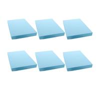iplusmile 6 Pezzi Blocco in Schiuma per Artigianato e Modellismo, Facile da | Materiale in Schiuma, Superficie Liscia per Pittura, Adatto a Composizioni Floreali e Scene di Palco