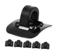 iplusmile 6 Pezzi Clip Cavo Freno Bici in Alluminio Resistente C-Clips per Fissaggio Tubo Cavi Supporto Sicuro e Montaggio Facile per Mountain e Bici da Strada