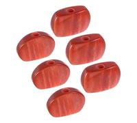 iplusmile 6 Pezzi Oval Resin Guitar Tuning Peg Knobs High Precision Comfortable Grip Wear Resistant Replacement For Acoustic Electric Guitars Easy Installation