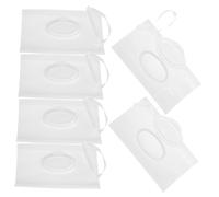 iplusmile 6 Pezzi Porta Salviette per Coperchio a Ribalta, Design Rettangolare in Eva Cinturino Rinforzato per Mani, per Passeggini e Viaggi, Facile da Aprire e Conservare Ordinatamente