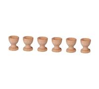 iplusmile 6 Pezzi Portauova da Supporto Compatto per Uova Decorative Facile da Usare Resistente Pittura DIY