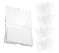 iplusmile 60 pezzi Adesivi Correttivi per Orecchie in Silicone Trasparente Cerotti Estetici Antisudore per Orecchie Sporgenti Supporto Invisibile e Resistente per Uso Prolungato