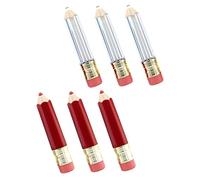 iplusmile 6pcs Tubetti Lucidalabbra Ricaricabili 5ml a Matita Contenitori Vuoti Per Rossetto e Balsamo Labbra Design Compatto e Riutilizzabili Per Viaggi e Personale