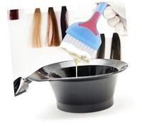 iplusmile 6pezzi Pennello Per Tintura Capelli Strumenti Tintura Pettine Setole Dense Manico Comodo Lavabile Riutilizzabile